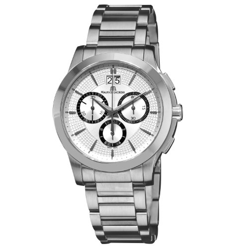 Maurice Lacroix Men's MI1077-SS002130 Miros Miros' Stainless Steel Chronograph Watch Watch $899.00 + $35.00 shipping 
