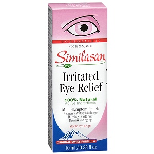 Similasan Irritated Eye Relief, .33-Ounce Bottles   $6.16
