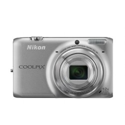 Nikon COOLPIX S6500 16 MP Digital Camera with 12x Zoom and Built-In Wi-Fi (Silver) $149.95