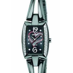 Seiko(精工)女士光動能時尚手鏈腕錶 特價$74.40