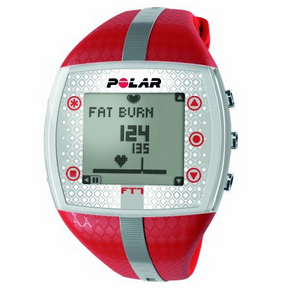 Polar FT7 Heart Rate Monitor Watch (Red/ Silver) $67.49(44%off) 