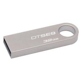 Kingston Digital DataTraveler SE9 32GB USB 2.0 Flash Drive (DTSE9H/32GBZ)  $5.99 FREE Shipping on orders over $25