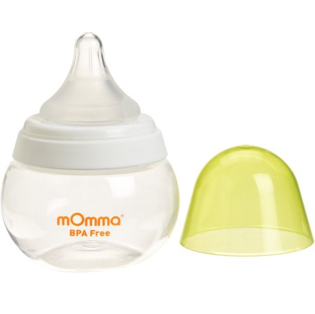 Momma Feeding Bottle With Slow-Flow Nipple ,5 Ounce, only $5.38