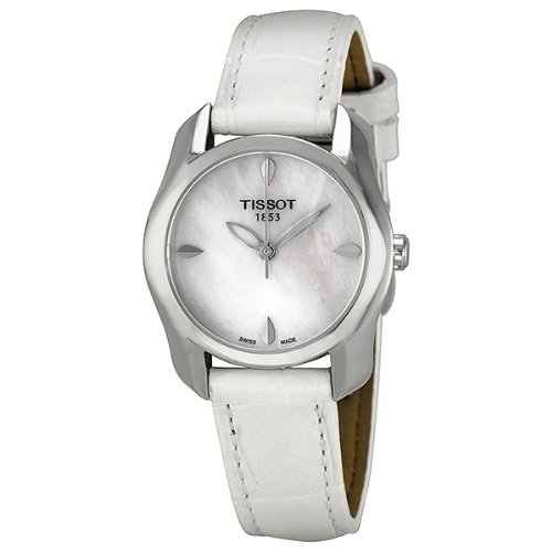 突降！史低！Tissot天梭 T-Wave T0232101611100 珍珠貝母錶盤女士腕錶 $227.63