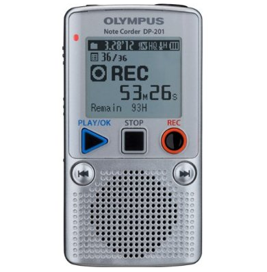 又降！市场最低价！Olympus 奥林巴斯 DP-201 入门级录音笔 特价$22.84