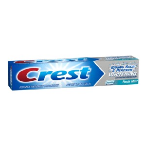 Crest Baking Soda And Peroxide Toothpaste With Tartar Control - Fresh Mint 6.4 Oz (Pack of 6) $9.76