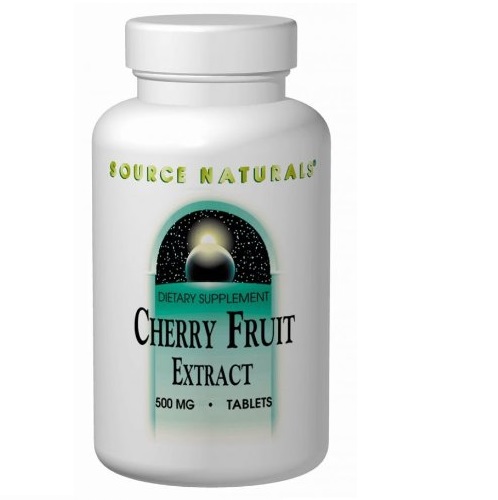 Source Naturals Cherry Fruit Extract 500mg, 180 Tablets, only $8.88, free shipping after clipping coupon and using SS