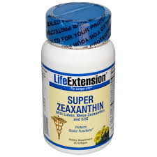 Super Zeaxanthin with Lutein, Meso-Zeaxanthin and C3G  $14.50 