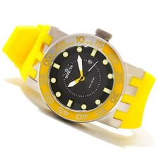 Invicta Men's 12420 DNA Black Dial Yellow Silicone Watch   $52.77（93%off）