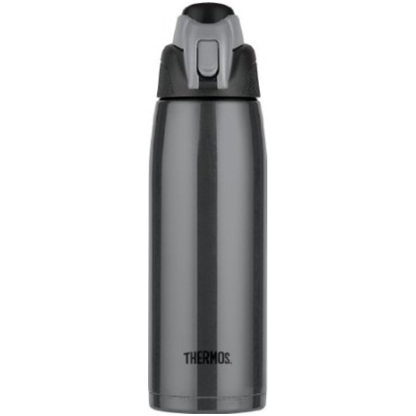 Thermos Vacuum Insulated 24-Ounce Stainless Steel Hydration Bottle, Charcoal , only $18.38