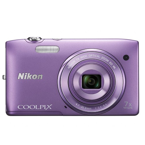 Nikon COOLPIX S3500 2010万像素7倍光学变焦数码相机 $83.00免运费