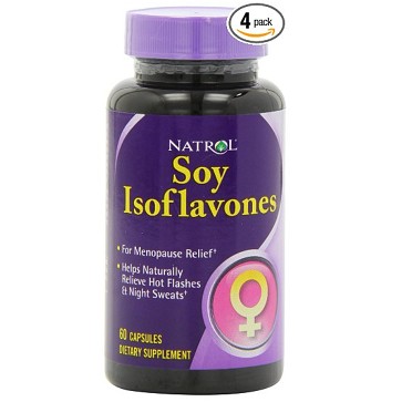Natrol Soy Isoflavones for Women, 60 Capsules (Pack of 4) $18.96+free shipping