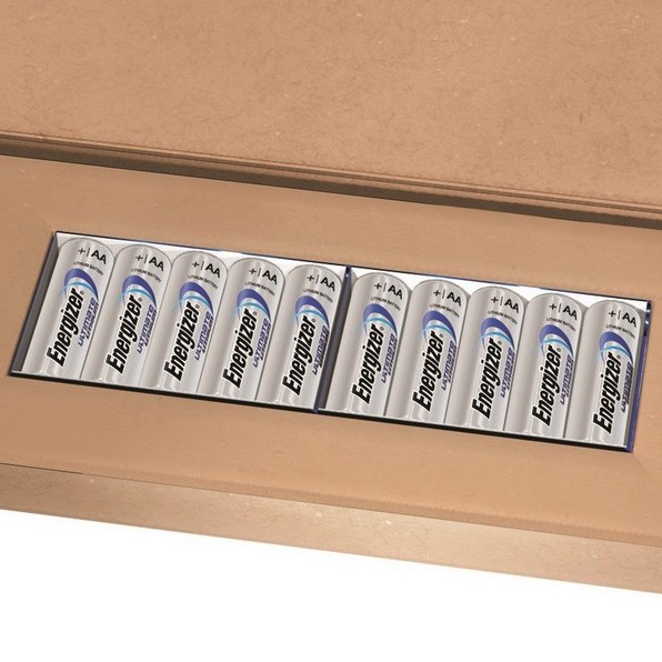 Energizer Lithium AA Batteries, 10 Count $15.99