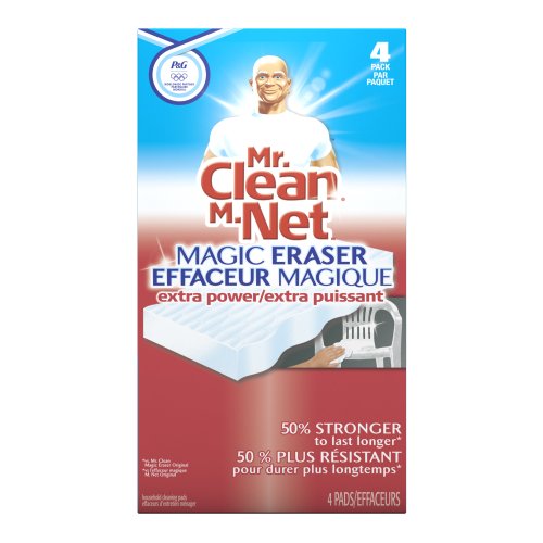 Mr.Clean Extra Power Carton Magic Eraser, 4 Count $2.37+free shipping