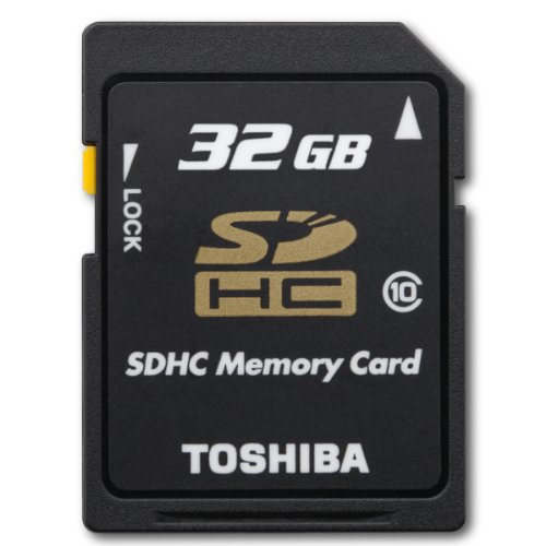 Toshiba 32Gb Class 10 Secure Digital High Capacity Card $18.99
