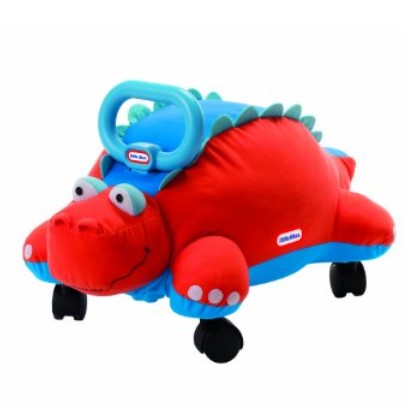 Little Tikes儿童软甲虫赛车枕头（鳄鱼款）$19.98