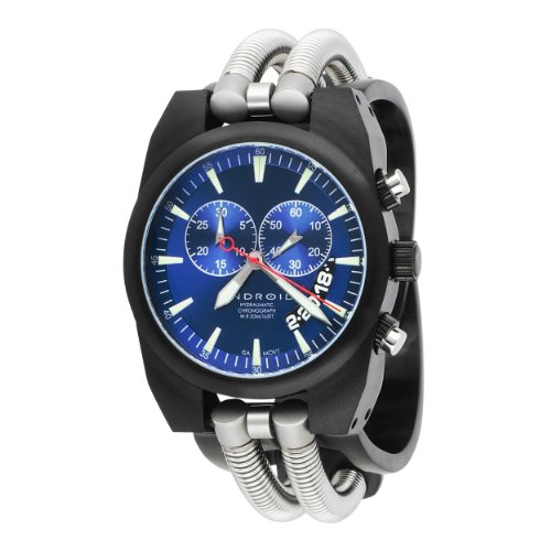 Android Men's AD430BKBU Hydromantic Chrono Blue Dial Watch $113.99+free shipping