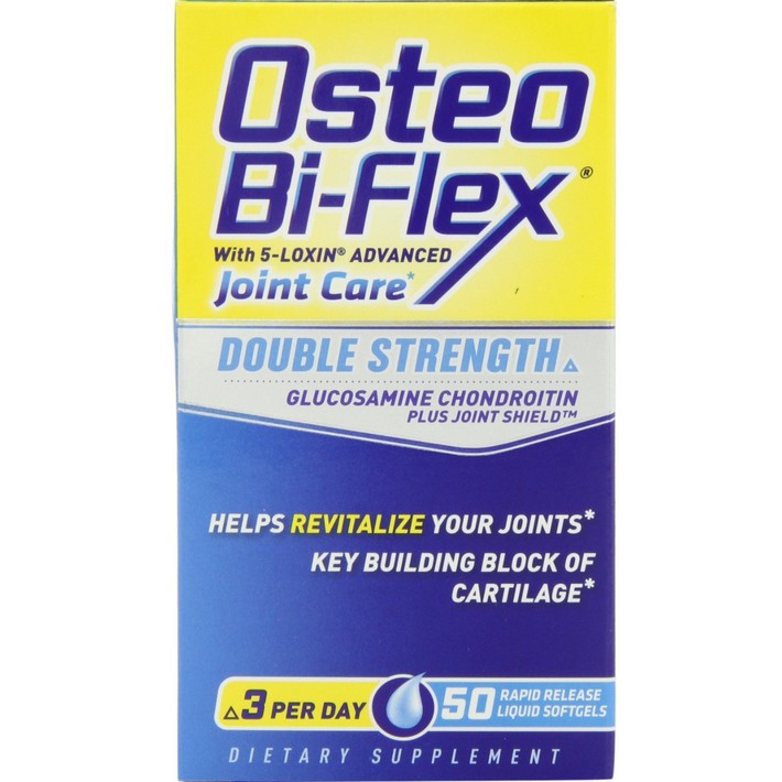 Osteo Bi-Flex 双效关节康（50粒）原价$18.68  现特价只要$12.24(34%off)