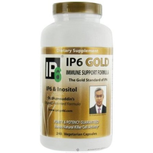 IP6 Gold Immune Support Formula by IP6 - 240 Vegetarian Capsules $37.99+free shipping