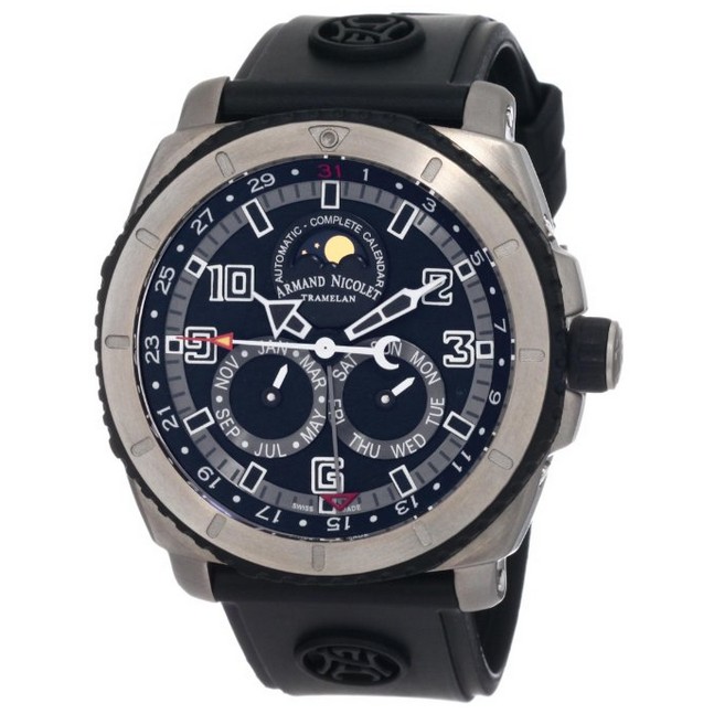 Armand Nicolet Men's T612A-GR-G9610 S05 Sporty Automatic Titanium Watch $4,772.97+free shipping