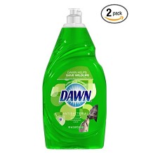 Dawn Ultra Antibacterial Hand Soap Dishwashing Liquid, Green, Apple Blossom Scent, 24 Ounce (Pack of 2) $4.96+free shipping