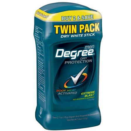 Degree Men Antiperspirant & Deodorant, Extreme Blast, Twin Pack,(Pack of 3) $10.31+free shipping