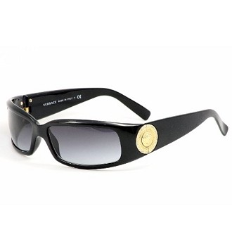 Versace VE4044B Sunglasses - 870/8G Black (Gray Lens) - 60mm $154.50+free shipping