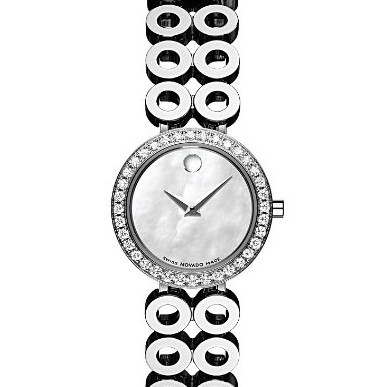 Movado Women's 605777 Ono Due Diamond Accented Watch    $1,917.49 （29%off）