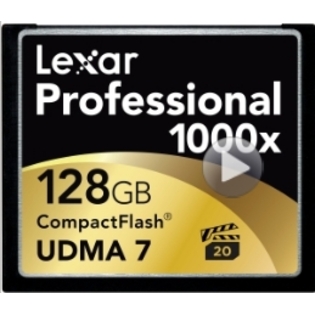 Leaxr 雷克沙 128G 400X CF专业存储卡，原价$515.96，现仅售$179.10，免运费