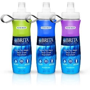 碧然德Brita Bottle with Filter过滤直饮便携运动水壶*3只 特价$32.88