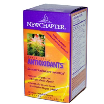 新章New Chapter Supercritical Antioxidants超臨界抗氧排毒營養素60粒 $18.20