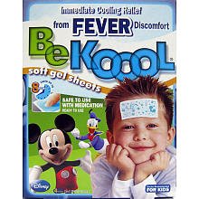 Be Koool Fever Soft Gel Sheets For Kids, Immediate Cooling Relief from Fever Discomfort, 12 Sheets $13.99