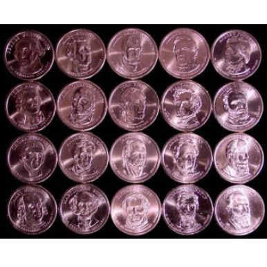 Presidential Dollar Coin Set FULL Complete through 2011 P & D 40 Coins $91.99 
