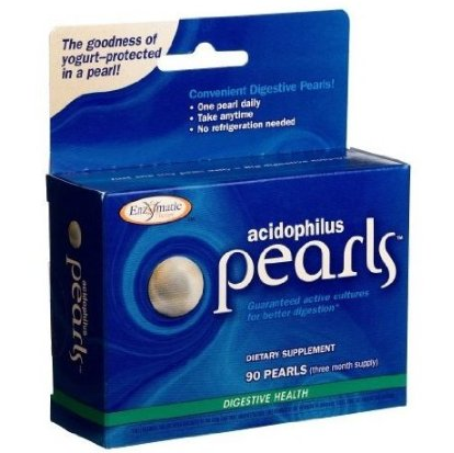 Enzymatic Therapy Acidophilus Pearls, 180 Count $35.50(56%off) + Free Shipping 
