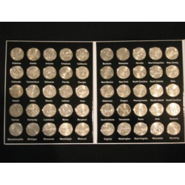 1999-2008 P Complete UNC State Quarter 50-Coin Set  	$23.99 + $4.99 shipping