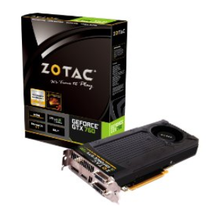 Zotac GeForce GTX 760 2GB GDDR5 PCI Express ZT-70401-10P顯卡 點擊coupon后 $209.99免運費