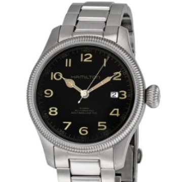 Hamilton Men's H60455133 Khaki Team Earth Black Dial Watch $599.00 Free Shipping 