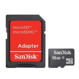 SanDisk 16GB Mobile microSDHC 存儲卡 (帶SD適配器) $5.30+$1運費