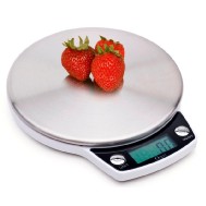 Ozeri ZK011 Precision Pro Stainless-Steel Digital Kitchen Scale with Oversized Weighing Platform $11.99