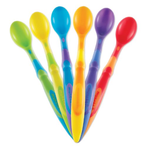 Munchkin Soft-Tip Infant Spoon, 6 Count, only $2.39