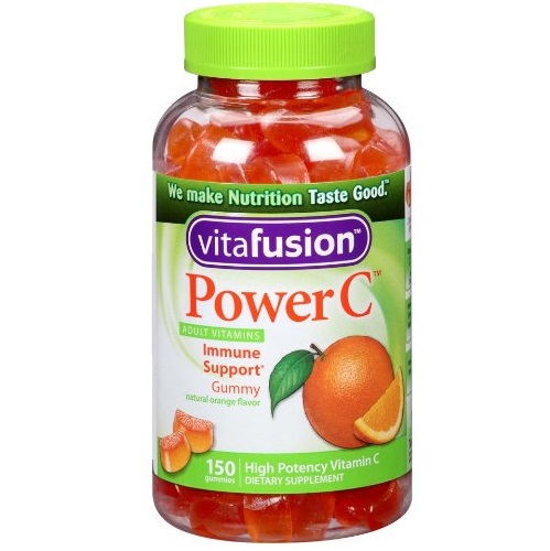 Vitafusion Power C  成人维生素C软糖，150粒，原价$12.00，现仅售$6.93，免运费