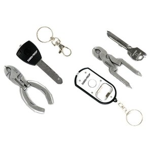 Swiss+Tech ST61010 Gift Box Set of Micro Mini Key Ring Multi-Function Tools, Set of 2    $14.35 （64%off）