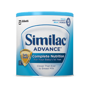 Similac Advance Infant Formula with Iron, Powder, 12.4-Ounces (352 g) (Case of 6)  $72.90(56%off)