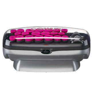Conair Xtreme Instant Heat Multisized Hot Rollers, Pink    	$36.00