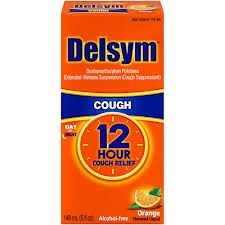 Delsym Cough Suppressant, Adult 12 Hour Cough Relief, Orange, Alcohol Free, 5 Ounces (Pack of 3)  $29.05（53%off） 