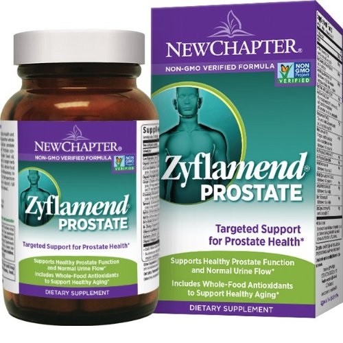 New Chapter 新章 Zyflamend Prostate 前列腺保健营养素，60粒，原价$44.95，现点击coupon后仅售$18.03，免运费