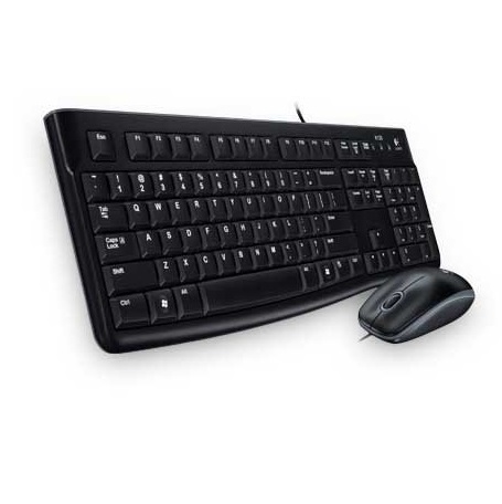 Logitech 罗技 Desktop MK120 鼠标+键盘组合套装，原价$19.99，现仅售 $15.99