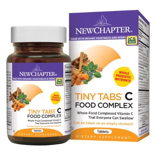 New Chapter 新章 維生素C全食物複合片，240粒，原價$31.95，現僅售$14.73，免運費