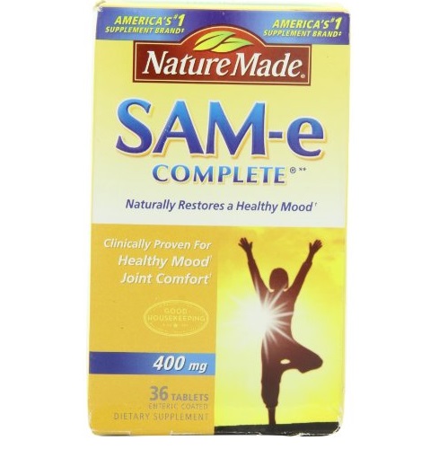 Nature Made SAM-e Complete 400mg, 36 Tablets, only $17.03, free shipping