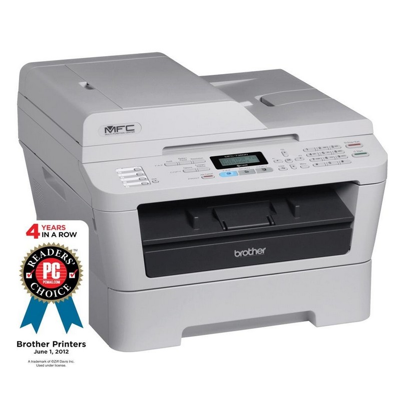 Brother Printer MFC7360N Monochrome Printer with Scanner, Copier & Fax and built in Networking $109.99
